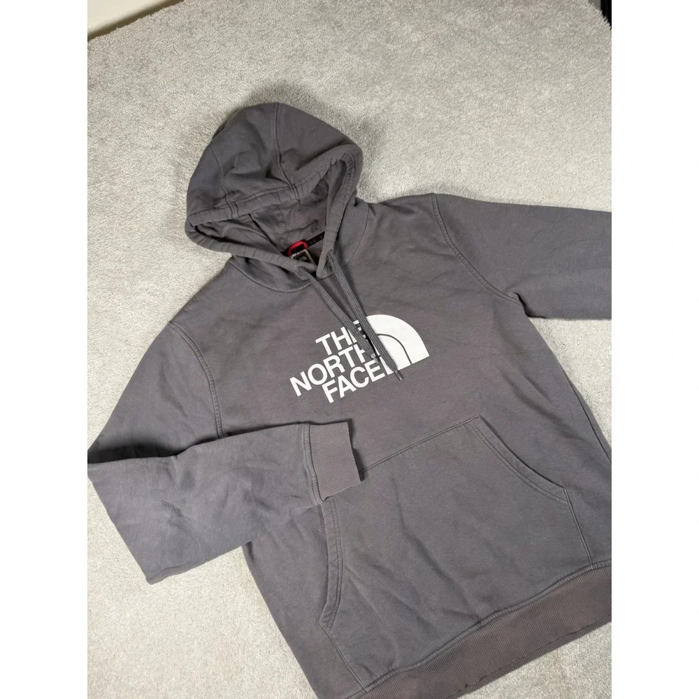 The North Face Men's Sweater Half Dome Grey A4M4B Pullover Hoodie Large